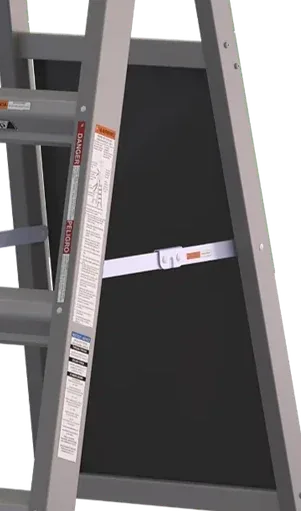 The solid panel between the rear rails